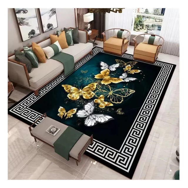 Crystal carpet - Rectangular - Anti slip with Quality specifications 180 x 200cm►5.90 x 6.56ft
