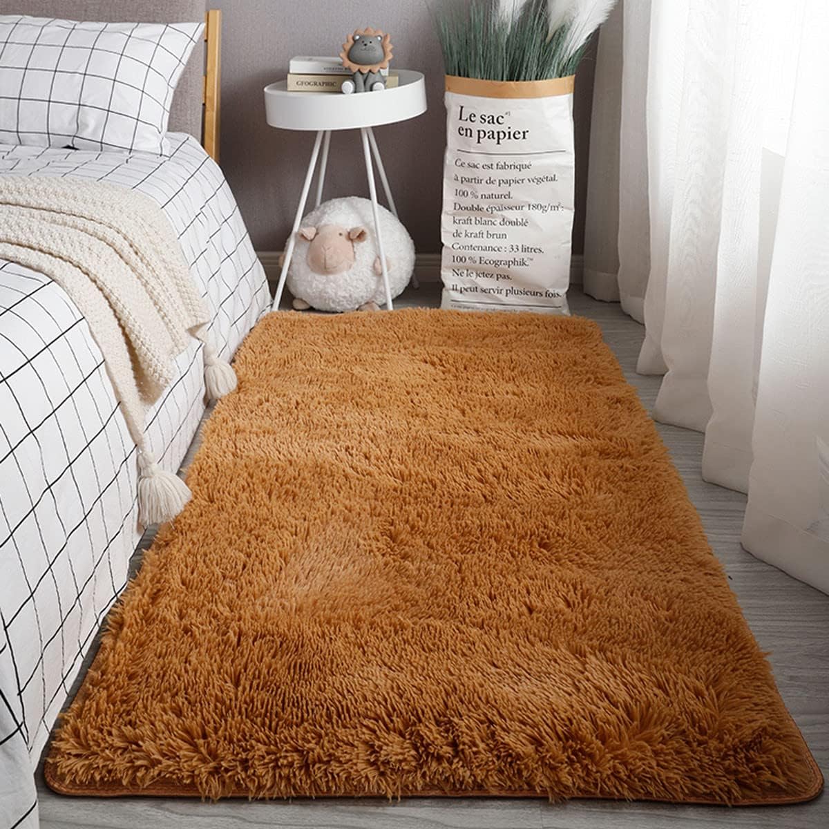 Shaggy carpet – Rectangular - specifications 160 x 230 cm ►5.24 x 7.54ft
