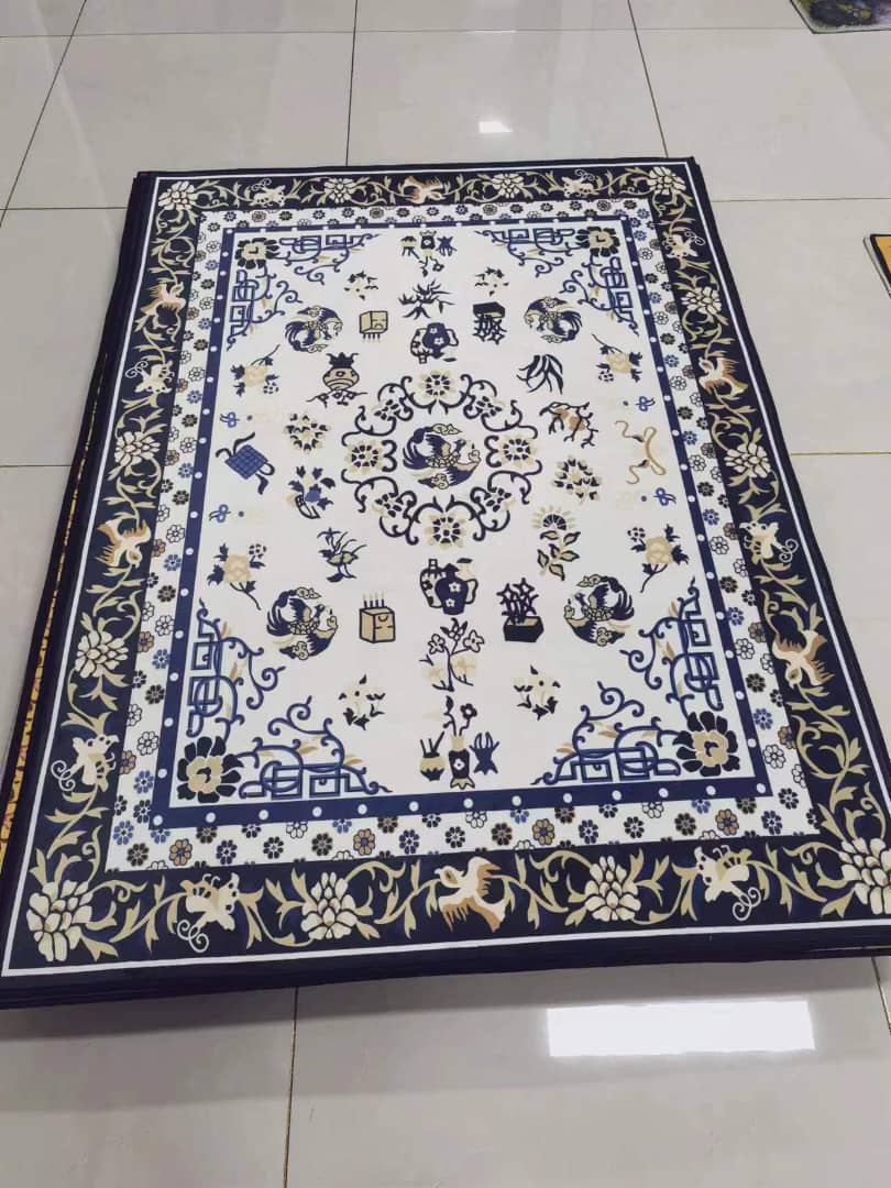 Brand New luxurious faux silk velvet carpet - Modern Soft Touch Fashion Colorfast - Anti slip with Quality specifications 200 x 300cm►6.56 x 9.84ft