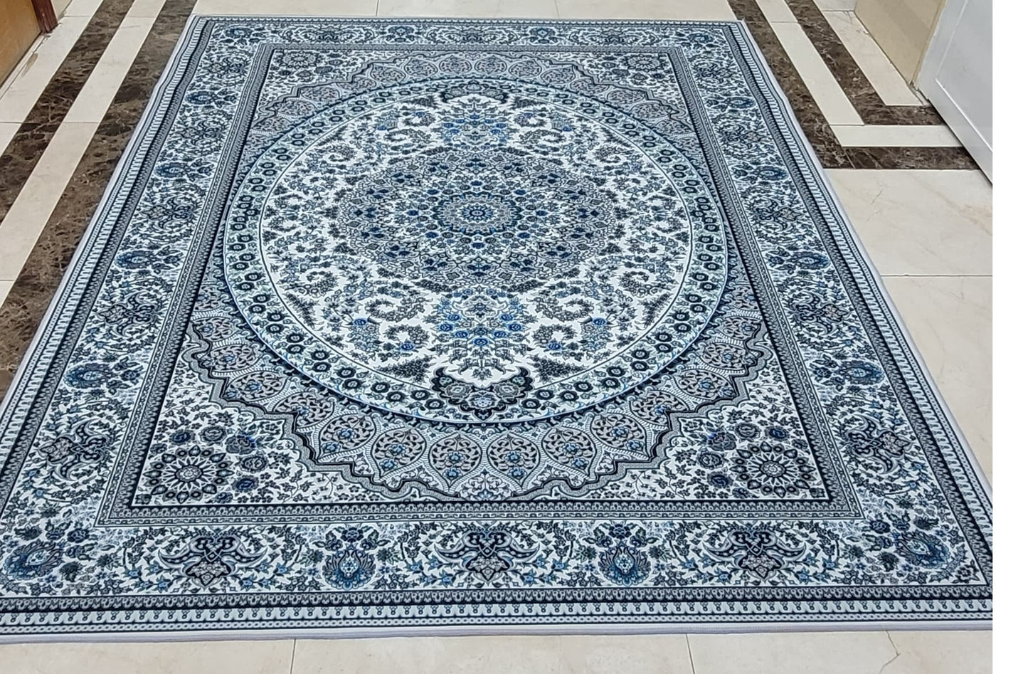 Crystal carpet - Rectangular - Anti slip with Quality specifications 180 x 200cm►5.90 x 6.56ft