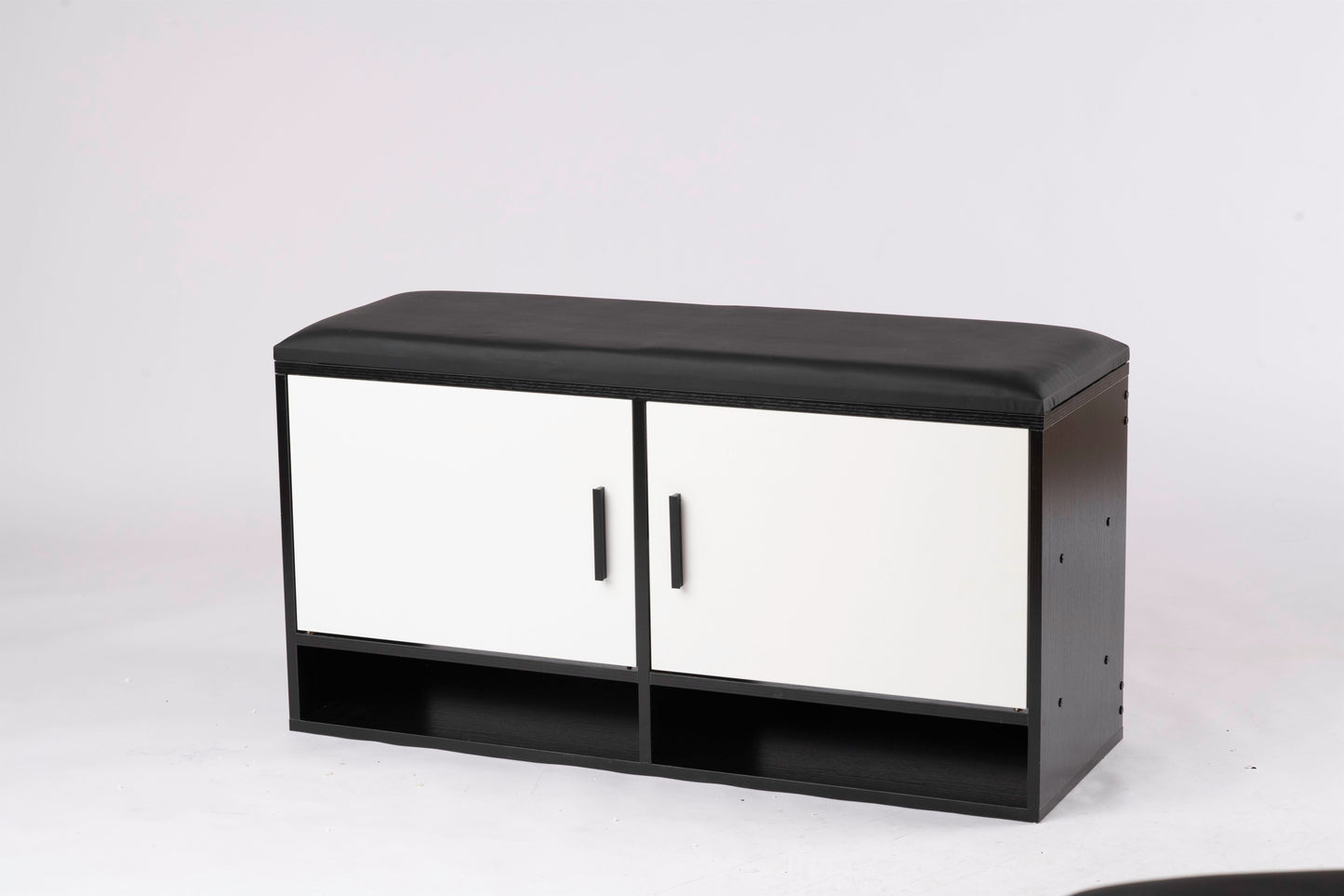 Stylish & Practical: Brand New Shoe Cabinet with Bench - Shoe Organizer 100x35x51cm