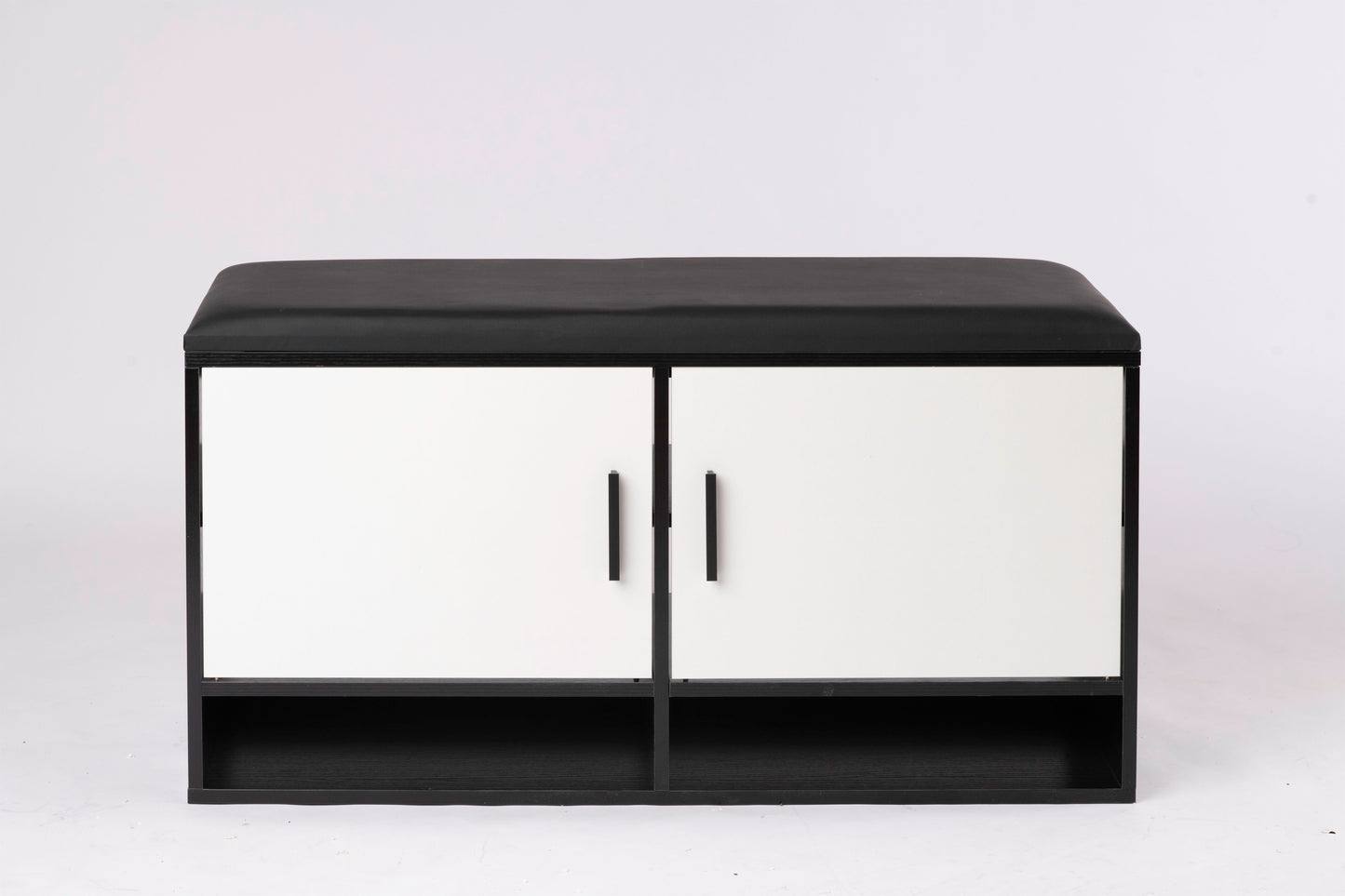 Stylish & Practical: Brand New Shoe Cabinet with Bench - Shoe Organizer 100x35x51cm