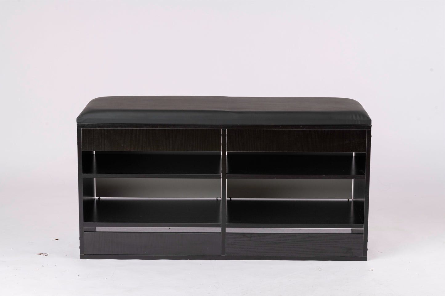 Stylish & Practical: Brand New Shoe Cabinet with Bench - Shoe Organizer 100x35x51cm