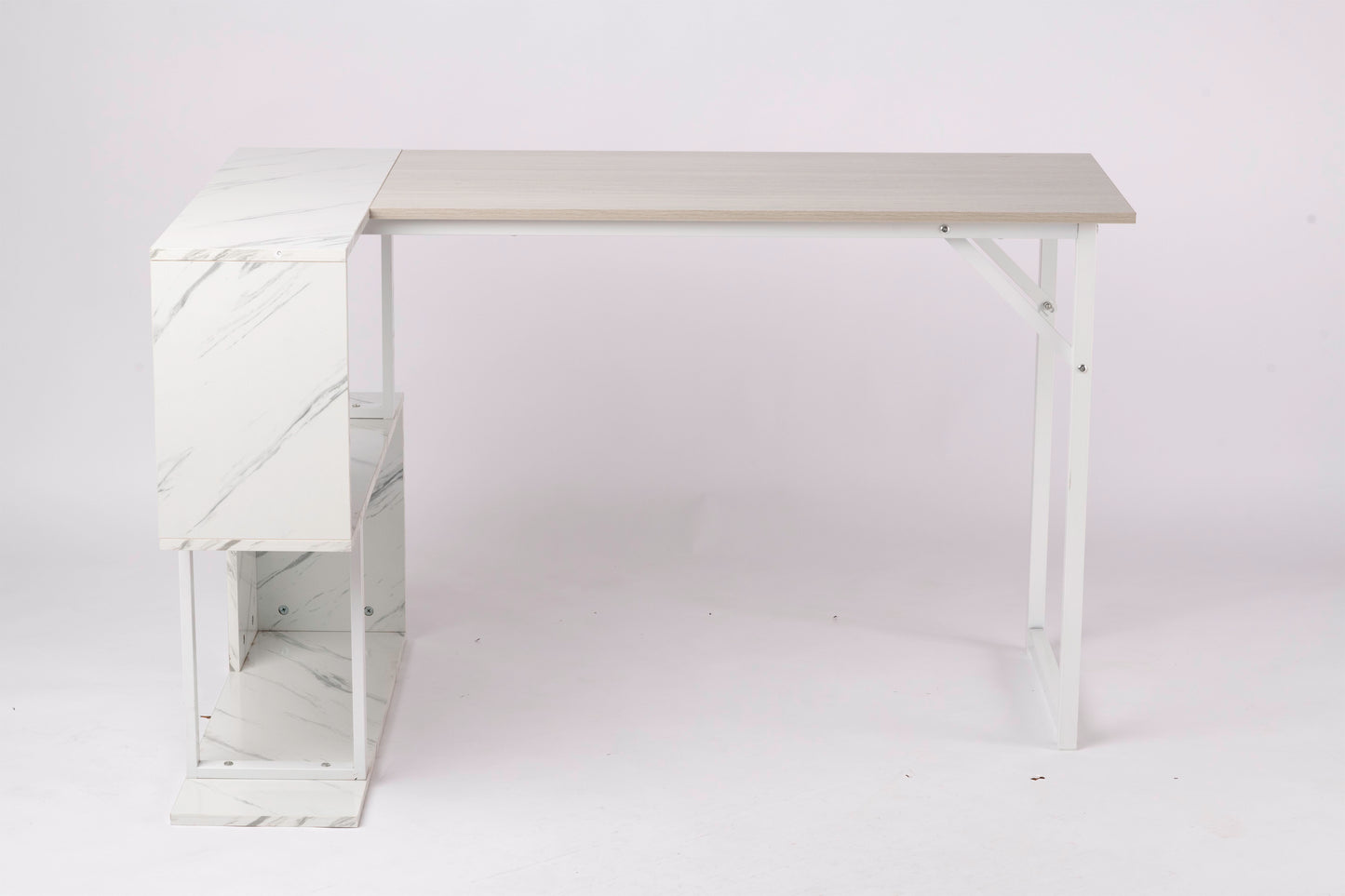 Brand New L-Shape Office Desk – Sturdy Modern Computer Desk for Efficient Multi-Tasking