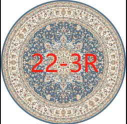Crystal carpet Circular - Size 160 x 160cm►5.24 x 5.24ft