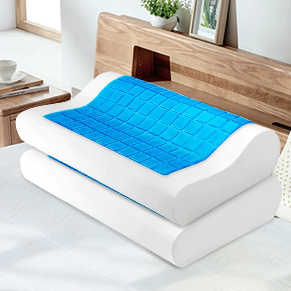 Cooling fashion contour pillow