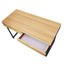 Office Desk Table - Modern Computer Desk with two Drawers  120x55x75cm 