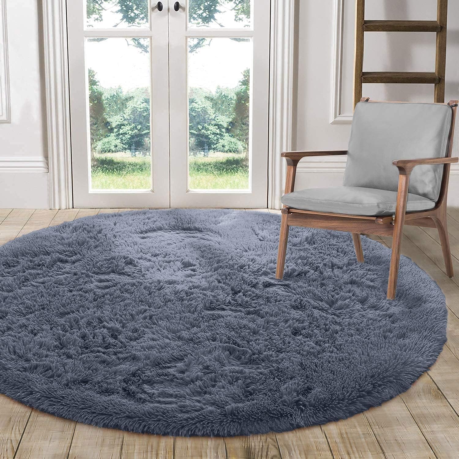 Shaggy carpet Circular Size 160 x 160cm►5.24 x 5.24ft