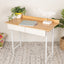 Bureau d'ordinateur élégant avec 2 tiroirs