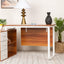 Modern L-Shaped Office Desk for Multi-Tasking