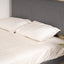 Cadre de lit Queen Size élégant avec lattes en bois