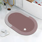 Brand New Washroom Mat Diatom mud - Soft Non Slip Absorbent Bathroom Rugs with TPR Backing