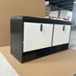  Shoe Cabinets With Layers, Black and white - 100x35x51cm 