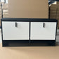  Shoe Cabinets With Layers, Black and white - 100x35x51cm 