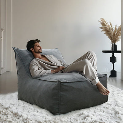 Ultimate Comfort L-shaped Bean Bag