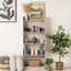 Sturdy 5-Shelf Modern Bookcase Organizer