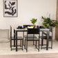 Sleek & Chic: Brand New Modern Dining Table Set with 4 Stylish Chairs