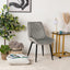 Chaise de salle à manger luxueuse en velours – Moderne et confortable