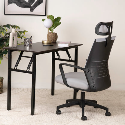 Brand New Office Chair with Headrest: Ergonomic Mesh Design – Lumbar Support, Breathable & Comfortable