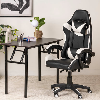 comfygoods.com - Gaming Chair - Brand New Comfy Ergonomic Gaming Leather Chair with headrest and footrest