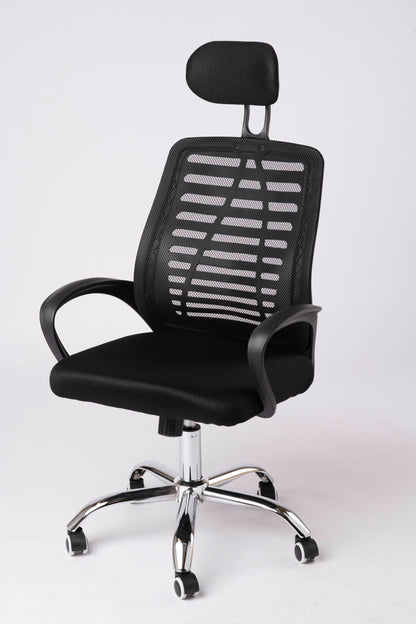 Upgrade Your Comfort: Brand New Office Chair with Headrest – Ergonomic, Breathable & Cost-Effective
