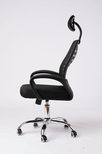 Upgrade Your Comfort: Brand New Office Chair with Headrest – Ergonomic, Breathable & Cost-Effective