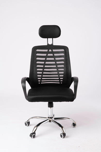 Upgrade Your Comfort: Brand New Office Chair with Headrest – Ergonomic, Breathable & Cost-Effective
