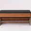 Modern Bench Shoe Cabinet – 100x30x52cm