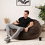 Giant Foam-Filled Bean Bag Chair - 4ft Velvet