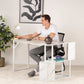Brand New L-Shape Office Desk – Sturdy Modern Computer Desk for Efficient Multi-Tasking