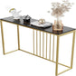 Brand New Golden Stylish Hallway Console Table Sofa Side Table For Entryway, Corridor and More