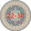 Crystal carpet  Circular - Size 160 x 160cm►5.24 x 5.24ft