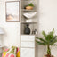 Chic Bookcase Storage – Elegant Organizer