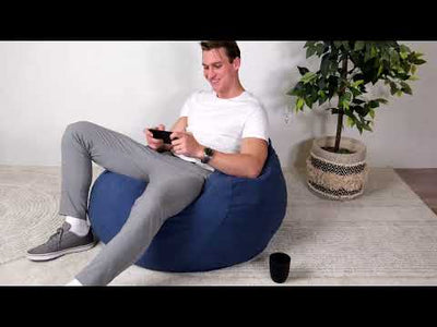 Drop-Shape Foam-Filled Bean Bag