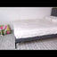 Cadre de lit Queen Size élégant avec lattes en bois