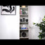 Elegant 7-Shelf Corner Bookcase Organizer