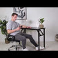 Brand New Foldable Office Desk – Modern, Sturdy & Space-Saving Computer Desk