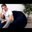 Giant Foam-Filled Bean Bag Chair - 4ft Faux Fur