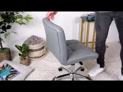 Brand New Ergonomic Leather Chair – Perfect for Office or Waiting Room for Ultimate Comfort