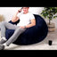 Giant Foam-Filled Bean Bag Chair - 4ft Faux Fur