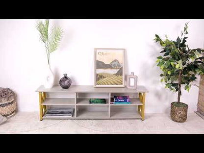 Brand New Exquisite TV Stand: Transform Your Space with this Comfy Modern TV Stand