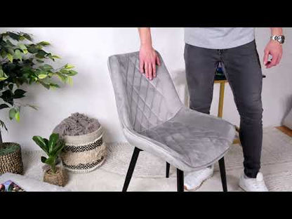 Brand New Luxurious Velvet Dining Chair – Modern, Comfortable, & Perfect for Kitchen or Counter Seating!