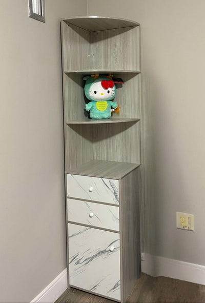 Chic Bookcase Storage – Elegant Organizer