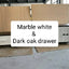 Brand New Modern TV Stand TV Table – Expendable Width - Solid TV Standing Console Table with Drawers and Storage